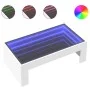 Mesa de centro con Infinity LED blanco 90x50x30 cm by , Coffee table - Ref: Foro24-847616, Price: 101,05 €, Discount: %