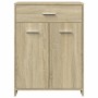Badezimmerschrank aus Eichenholz-Sonoma-Sperrholz 60x33x80 cm. von , Badezimmermöbel - Ref: Foro24-849645, Preis: 66,44 €, Ra...