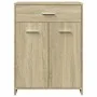 Badezimmerschrank aus Eichenholz-Sonoma-Sperrholz 60x33x80 cm. von , Badezimmermöbel - Ref: Foro24-849645, Preis: 65,46 €, Ra...