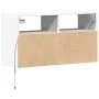 TV-Wandmöbel mit LED-Lichtern, weiß, 80x31x45 cm. von , TV-Möbel - Ref: Foro24-852327, Preis: 50,22 €, Rabatt: %