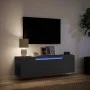 Mueble de TV de pared con luces LED negro 135x31x39,5 cm de , Muebles TV - Ref: Foro24-852384, Precio: 89,90 €, Descuento: %