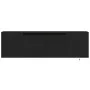 Mueble de TV de pared con luces LED negro 135x31x39,5 cm de , Muebles TV - Ref: Foro24-852384, Precio: 89,90 €, Descuento: %