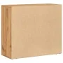 Aparador madera de ingeniería roble artesanal 80x33x70 cm by , Sideboards - Ref: Foro24-857076, Price: 96,64 €, Discount: %