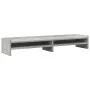 Soporte de monitor madera ingeniería gris hormigón 100x24x16 cm von , Computersockel und -erhöhungen - Ref: Foro24-854727, Pr...