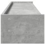 Soporte de monitor madera ingeniería gris hormigón 100x24x16 cm by , Computer bases and risers - Ref: Foro24-854727, Price: 3...