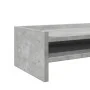 Soporte de monitor madera ingeniería gris hormigón 100x24x16 cm von , Computersockel und -erhöhungen - Ref: Foro24-854727, Pr...