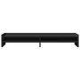 Soporte de monitor madera ingeniería negro 100x24x16 cm by , Computer bases and risers - Ref: Foro24-854725, Price: 40,16 €, ...