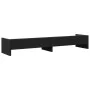 Soporte de monitor madera ingeniería negro 100x24x16 cm by , Computer bases and risers - Ref: Foro24-854725, Price: 40,16 €, ...