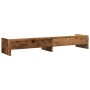 Soporte de monitor madera ingeniería envejecido 100x24x16 cm von , Computersockel und -erhöhungen - Ref: Foro24-854731, Preis...