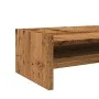 Soporte de monitor madera ingeniería envejecido 100x24x16 cm by , Computer bases and risers - Ref: Foro24-854731, Price: 33,8...