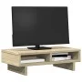 Soporte de pantalla madera ingeniería roble Sonoma 50x27x15cm by , Computer bases and risers - Ref: Foro24-854744, Price: 21,...