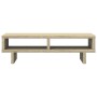 Soporte de pantalla madera ingeniería roble Sonoma 50x27x15cm by , Computer bases and risers - Ref: Foro24-854744, Price: 20,...