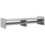 Soporte de pantalla madera ingeniería gris hormigón 100x27x20cm by , Computer bases and risers - Ref: Foro24-854790, Price: 2...