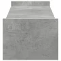 Bildschirmständer aus grauem Beton-Ingenieurholz, 100x27x20 cm. von , Computersockel und -erhöhungen - Ref: Foro24-854790, Pr...