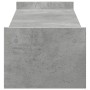 Soporte de pantalla madera ingeniería gris hormigón 100x27x20cm by , Computer bases and risers - Ref: Foro24-854790, Price: 2...