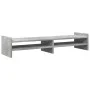 Soporte de pantalla madera ingeniería gris hormigón 100x27x20cm by , Computer bases and risers - Ref: Foro24-854790, Price: 2...