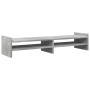 Soporte de pantalla madera ingeniería gris hormigón 100x27x20cm by , Computer bases and risers - Ref: Foro24-854790, Price: 2...