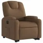 Sillón eléctrico reclinable elevable de tela marrón de , Sillones - Ref: Foro24-3204396, Precio: 326,40 €, Descuento: %