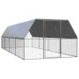 Hühnerstall aus verzinktem Stahl 3x8x2 m von , Käfige und Lebensräume für Kleintiere - Ref: Foro24-3278810, Preis: 430,53 €, ...