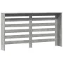 Cubierta de radiador madera color gris hormigón 149x20x82 cm by , Accessories for heating radiators - Ref: Foro24-852702, Pri...