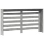 Cubierta de radiador madera color gris hormigón 149x20x82 cm by , Accessories for heating radiators - Ref: Foro24-852702, Pri...