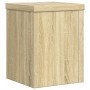 Pflanzenständer 2 Stück Eichenholz Sonoma 15x15x20 cm von , Topfständer - Ref: Foro24-852890, Preis: 23,56 €, Rabatt: %