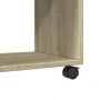 Rollschrank aus Sonoma-Eichen-Ingenieurholz mit Rädern, 72x33x42,5 cm. von , Seitentische - Ref: Foro24-853139, Preis: 37,87 ...