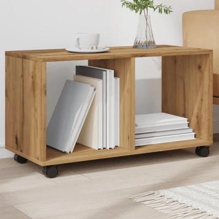 Armario con ruedas madera ingeniería artisian 72x33x42,5 cm by , Side tables - Ref: Foro24-853145, Price: 49,65 €, Discount: %