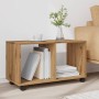 Rollschrank aus Holz, handgefertigt, 72x33x42,5 cm von , Seitentische - Ref: Foro24-853145, Preis: 50,66 €, Rabatt: %