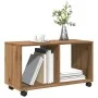 Armario con ruedas madera ingeniería artisian 72x33x42,5 cm by , Side tables - Ref: Foro24-853145, Price: 49,65 €, Discount: %