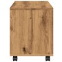Rollschrank aus Holz, handgefertigt, 72x33x42,5 cm von , Seitentische - Ref: Foro24-853145, Preis: 50,66 €, Rabatt: %