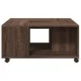 Mesa de centro madera de ingeniería marrón roble 80x80x40 cm by , Coffee table - Ref: Foro24-853179, Price: 80,49 €, Discount: %