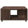 Mesa de centro madera de ingeniería marrón roble 80x80x40 cm by , Coffee table - Ref: Foro24-853179, Price: 80,49 €, Discount: %