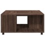 Mesa de centro madera de ingeniería marrón roble 80x80x40 cm by , Coffee table - Ref: Foro24-853179, Price: 81,74 €, Discount: %