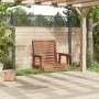 Silla columpio jardín con cadenas de metal madera abeto marrón by , Garden rockers - Ref: Foro24-4008979, Price: 124,57 €, Di...
