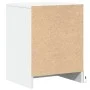 Mesita de noche con luces LED madera de ingeniería blanca de , Mesitas de noche - Ref: Foro24-852019, Precio: 40,96 €, Descue...