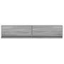 Mueble de TV de pared con LED gris Sonoma 180x31x38 cm by , TV Furniture - Ref: Foro24-3307952, Price: 151,18 €, Discount: %