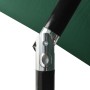 Umbrella with LED and green steel pole 2x3 m by vidaXL, Umbrellas - Ref: Foro24-313786, Price: 54,97 €, Discount: %