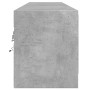 Mueble de TV de pared con LED gris hormigón 180x31x38 cm von , TV-Möbel - Ref: Foro24-3307950, Preis: 160,10 €, Rabatt: %