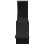 Estante de pared madera de ingeniería negro 104x15x49 cm de , Estantes y estanterías - Ref: Foro24-853201, Precio: 29,79 €, D...