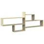 Estantería pared madera ingeniería roble Sonoma 167,5x18x68 cm by , Shelves and shelves - Ref: Foro24-853319, Price: 46,28 €,...