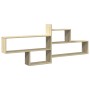 Estantería pared madera ingeniería roble Sonoma 167,5x18x68 cm by , Shelves and shelves - Ref: Foro24-853319, Price: 46,28 €,...