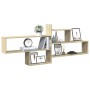 Estantería pared madera ingeniería roble Sonoma 167,5x18x68 cm by , Shelves and shelves - Ref: Foro24-853319, Price: 46,28 €,...