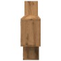 Wandregal aus Eichenholz in Ingenieurqualität, Artisian-Stil, 167,5x18x68 cm. von , Regale und Regale - Ref: Foro24-853325, P...