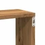Wandregal aus Eichenholz in Ingenieurqualität, Artisian-Stil, 167,5x18x68 cm. von , Regale und Regale - Ref: Foro24-853325, P...