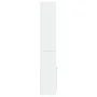 Aparador alto madera de ingeniería blanco 92x33x180 cm de , Librerías y estanterías - Ref: Foro24-3309618, Precio: 108,66 €, ...