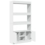 Aparador alto madera de ingeniería blanco 92x33x180 cm by , Bookcases and shelves - Ref: Foro24-3309618, Price: 109,95 €, Dis...