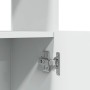 Hoher Schrank aus weißem Ingenieurholz 92x33x180 cm von , Bücherregale und Regale - Ref: Foro24-3309618, Preis: 109,95 €, Rab...