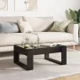 Mesa de centro con Infinity LED negro 70x53x30 cm de , Mesas de centro - Ref: Foro24-847631, Precio: 84,02 €, Descuento: %