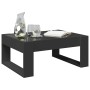 Mesa de centro con Infinity LED negro 70x53x30 cm de , Mesas de centro - Ref: Foro24-847631, Precio: 85,29 €, Descuento: %